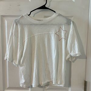 P.J. Salvage White and Pink Top